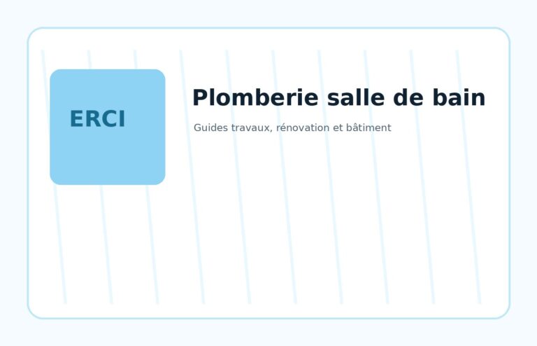 Plomberie pour salle de bain : préparer les arrivées et évacuations